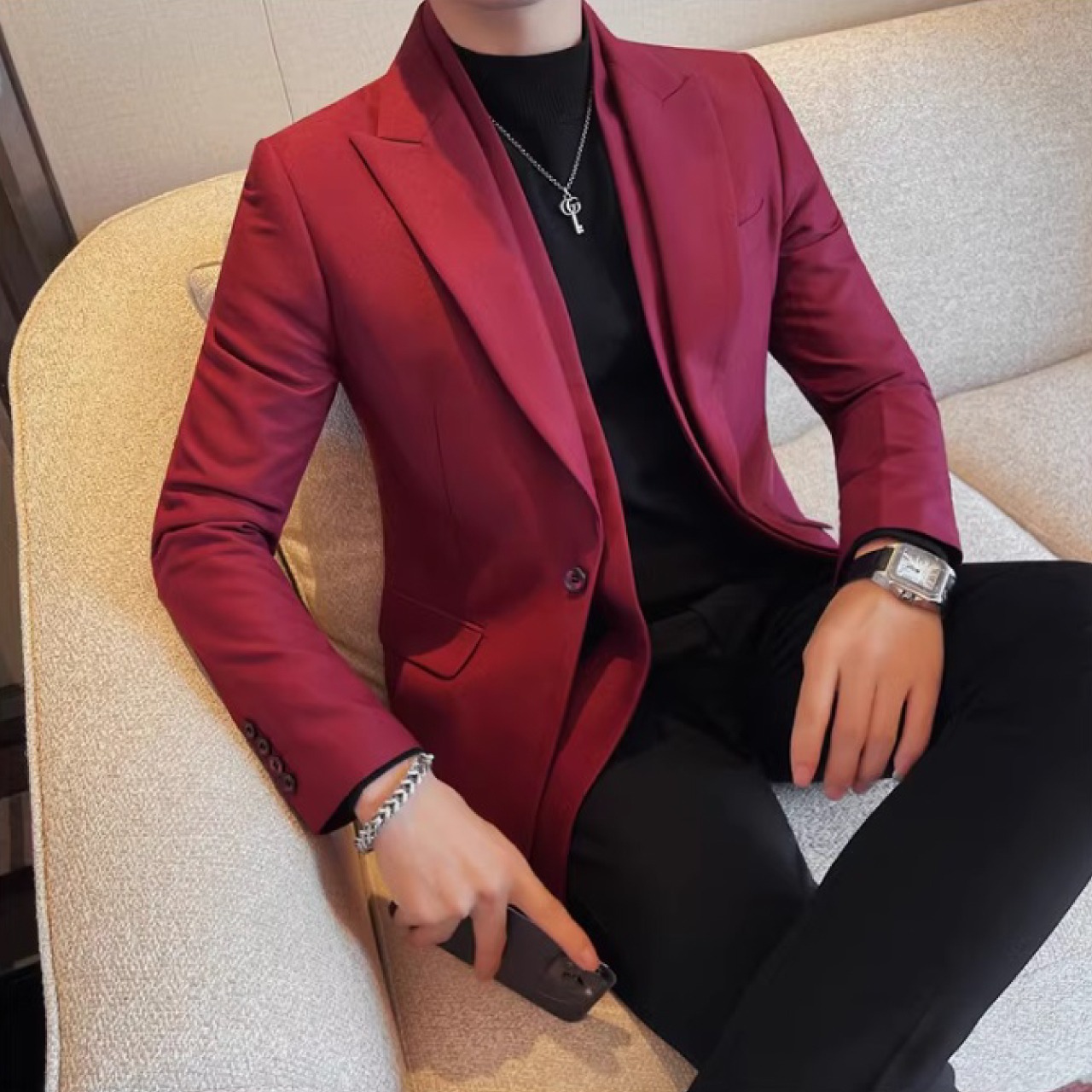 スタイリッシュな着こなしを演出　存在感抜群！　JA007