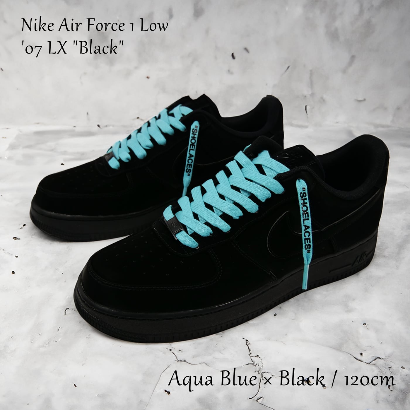 ワックスシューレース WAX SHOELACE 文字入り 靴ひも くつひも 平紐
