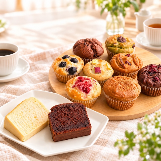 お得な送料込み グルテンフリーヴィーガンな米粉のお菓子10種類セット(NEW07-10)（北海道、沖縄は一部ご負担いただきます）