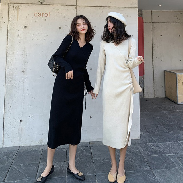 ドレス スプリングスタイル薄手Aラインスカート 春物 試着室64669617197