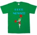 「GOOD NEWS!!!　T-shirt 」グリーン