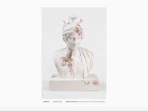 DANIEL ARSHAM - ROSE QUARTZ ERODED BUST OF ROME DIVINISÉE, 2020 (STANDARD POSTER)