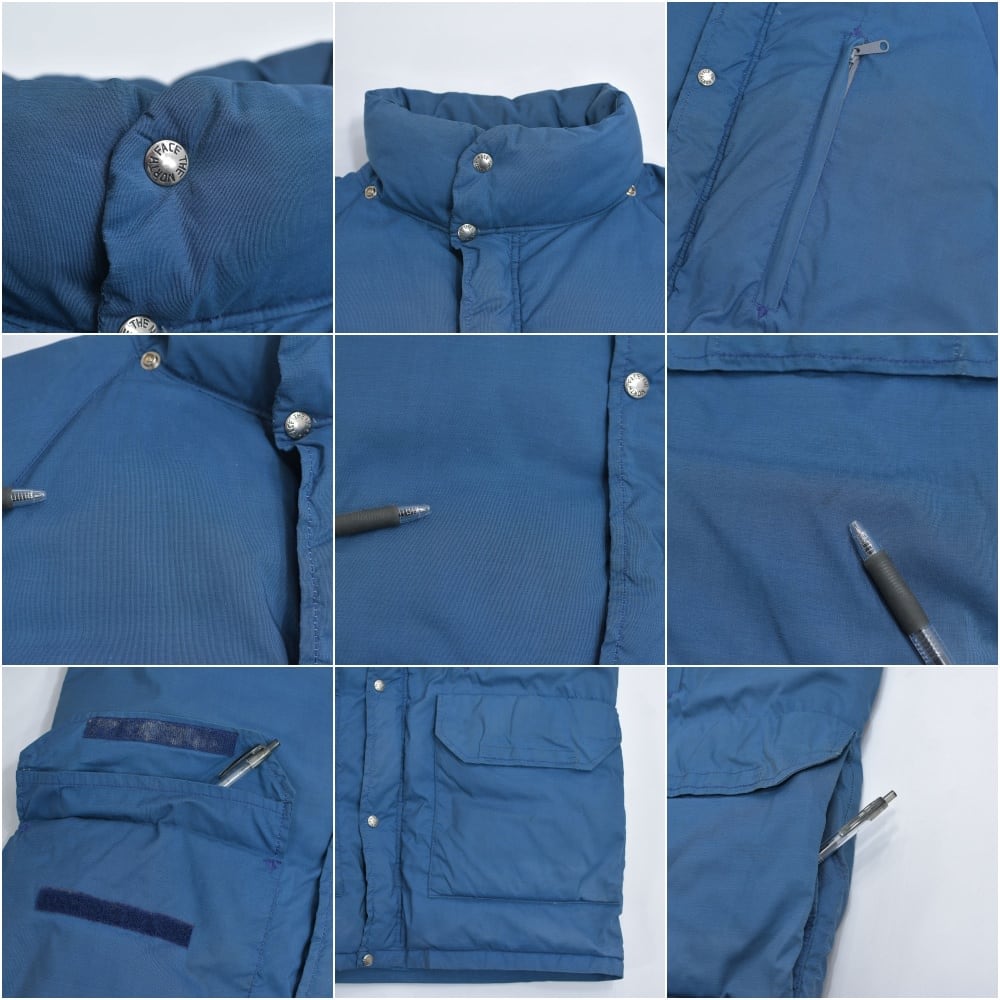 70s USA製 THE NORTH FACE ザノースフェイス 茶タグ セロー ダウン