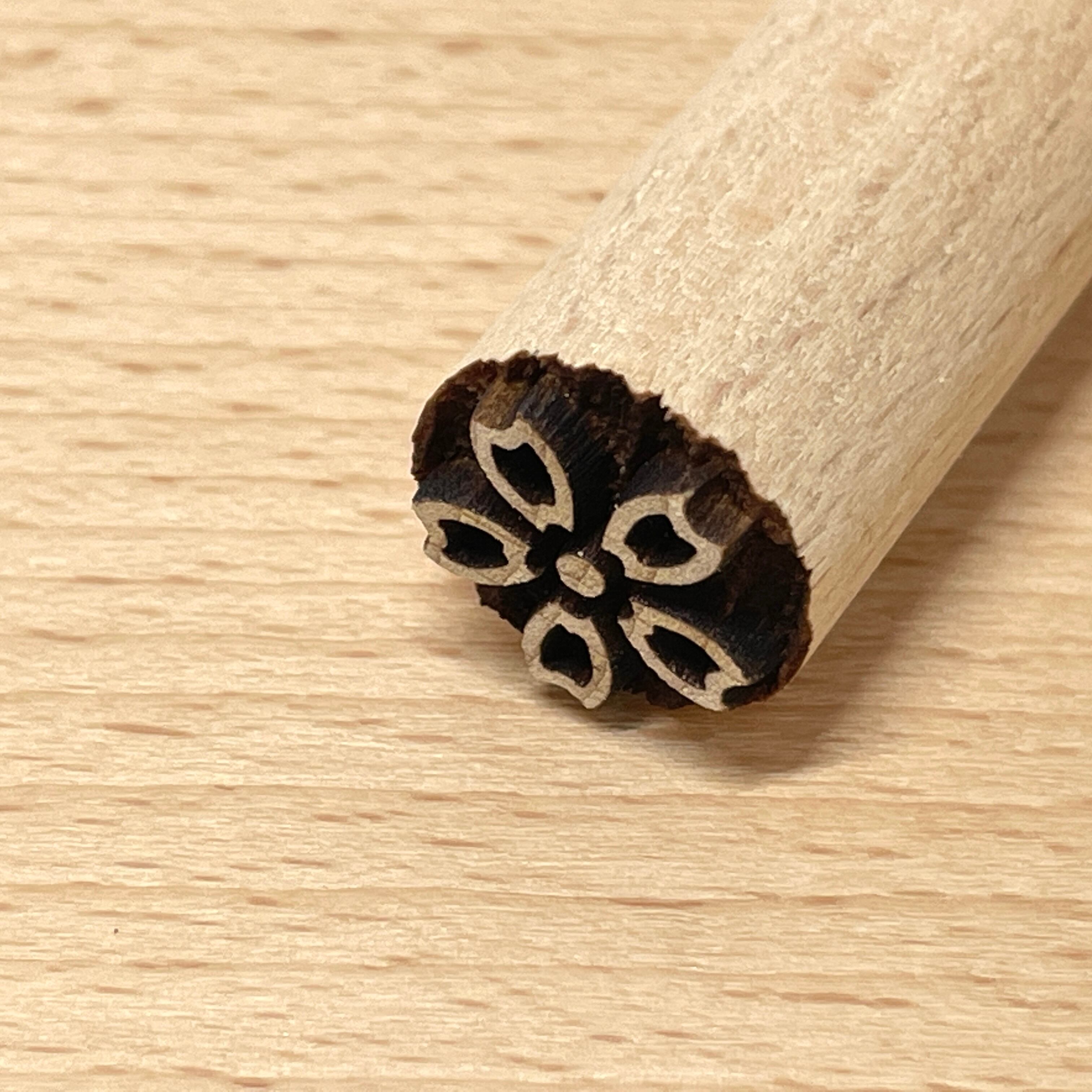 ミニ花柄押し棒セット 和菓子道具 練り切り 北枝園 W6 | Pay ID