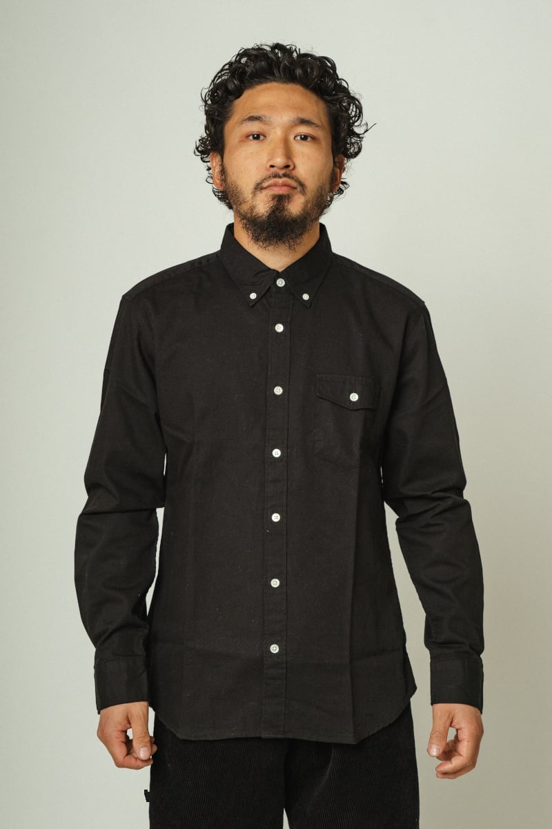 Japan OX Flap Pocket L/S BD Shirt - 101815004 | 【BIG MIKE