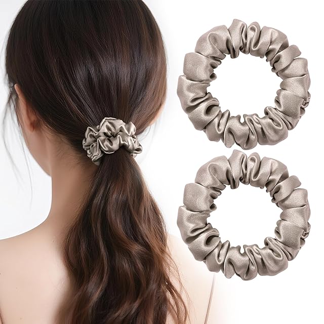 ヘアゴム (4色、20本) 髪ゴム あとがつかないヘアゴム 跡がつかない