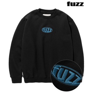 [FUZZ] FUZZ CIRCLE LOGO SWEATSHIRT black 正規品 韓国ブランド 韓国ファッション 韓国通販 韓国代行 トレーナー