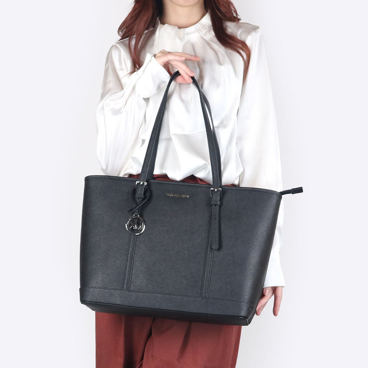 マイケルコース MICHAEL KORS トートバッグ レディース ブラック