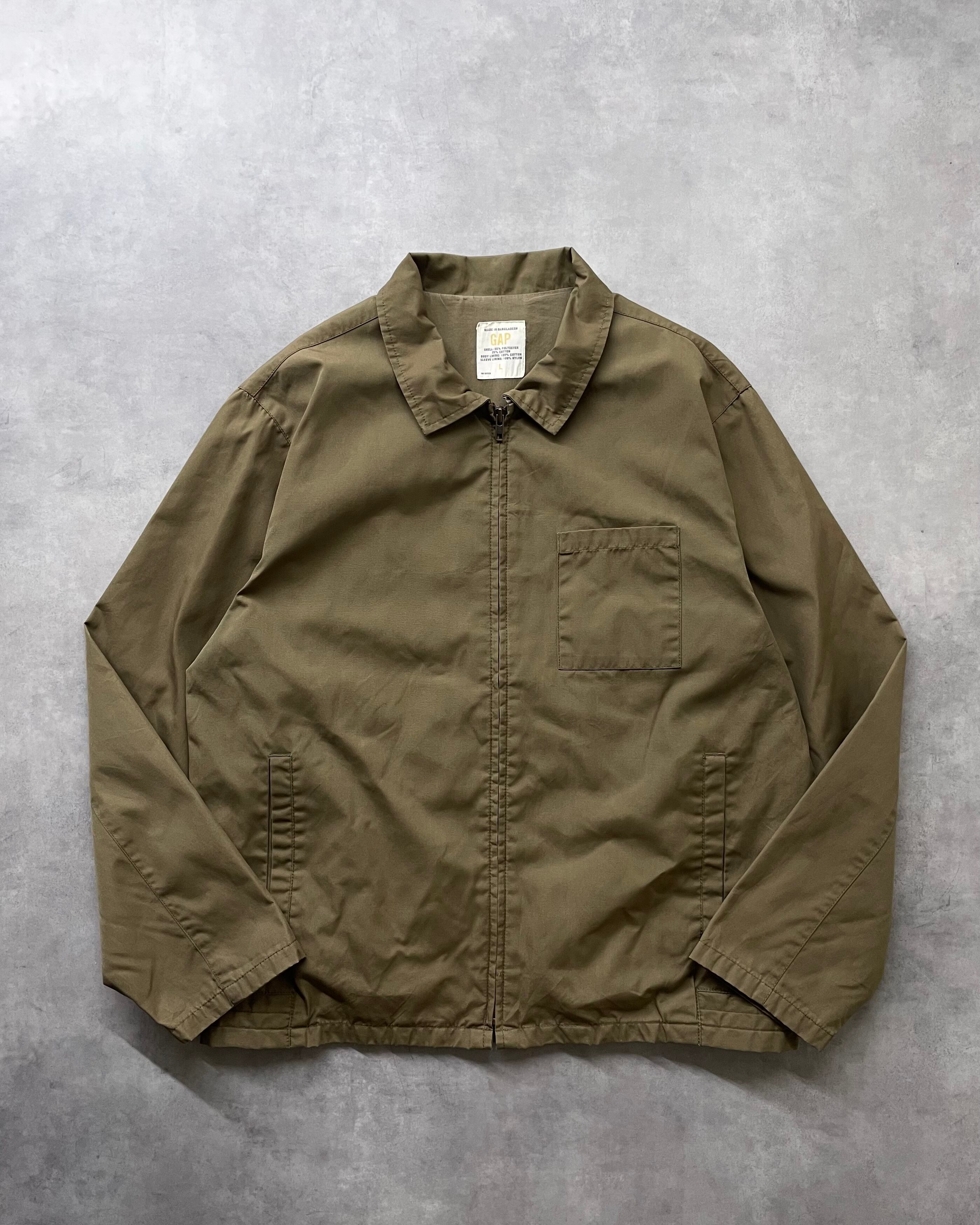 00s(2001)GAP Poly×Cotton Shell Blouson