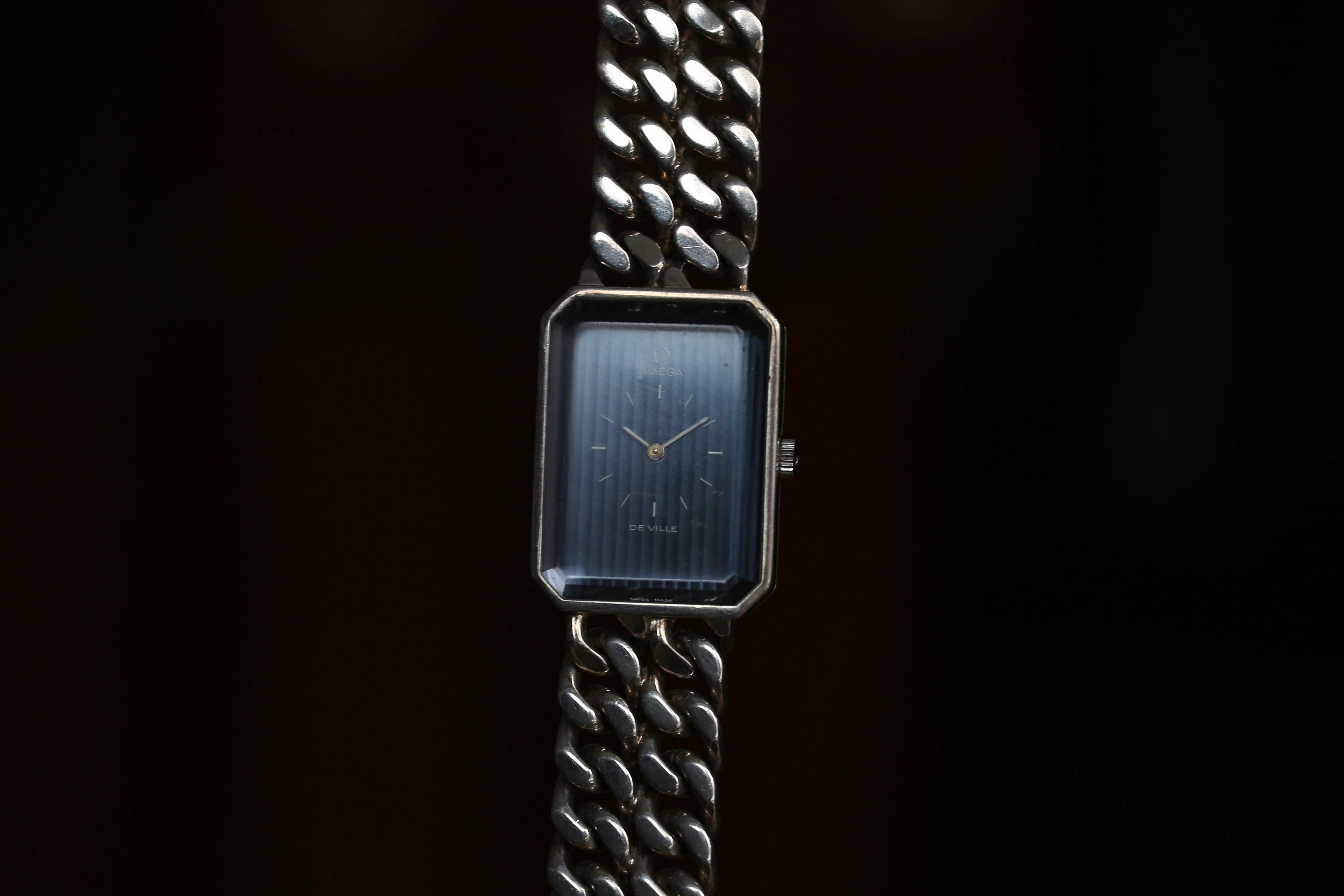 OMEGA】 1972年製 オメガ 『デビル エメラルドライン』喜平チェーン
