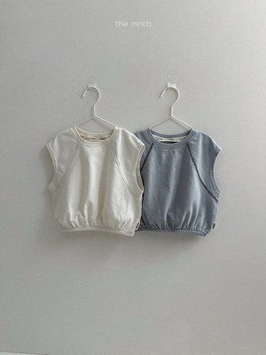 【予約】minirobe Niko coloration vest