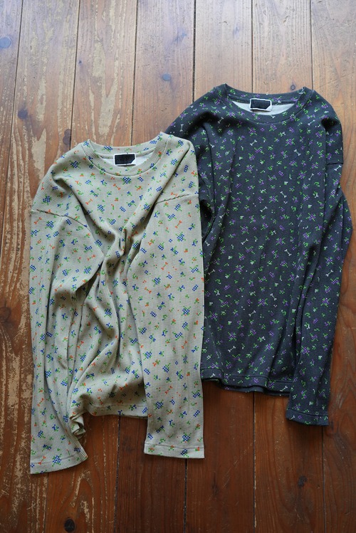 PHINGERIN / FLOWER L/S WAFFLE THERMAL