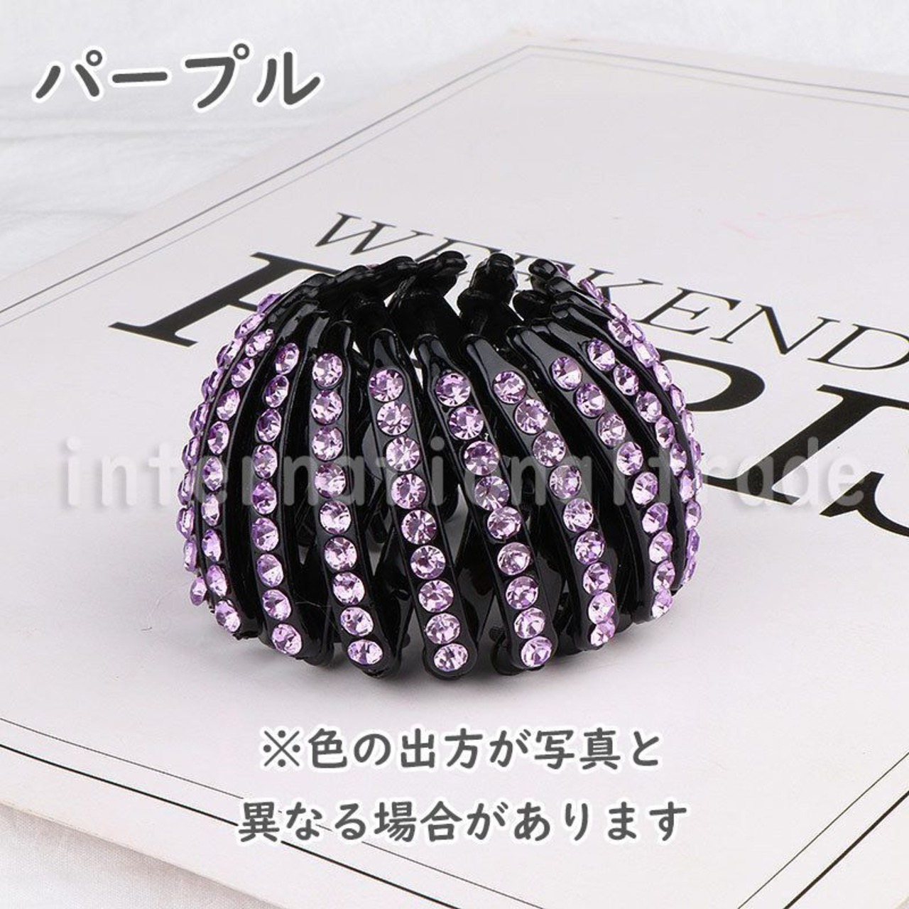 163雪の結晶冬氷ピンクプリンセスオーダーヘアゴム ヘアアクセサリー  