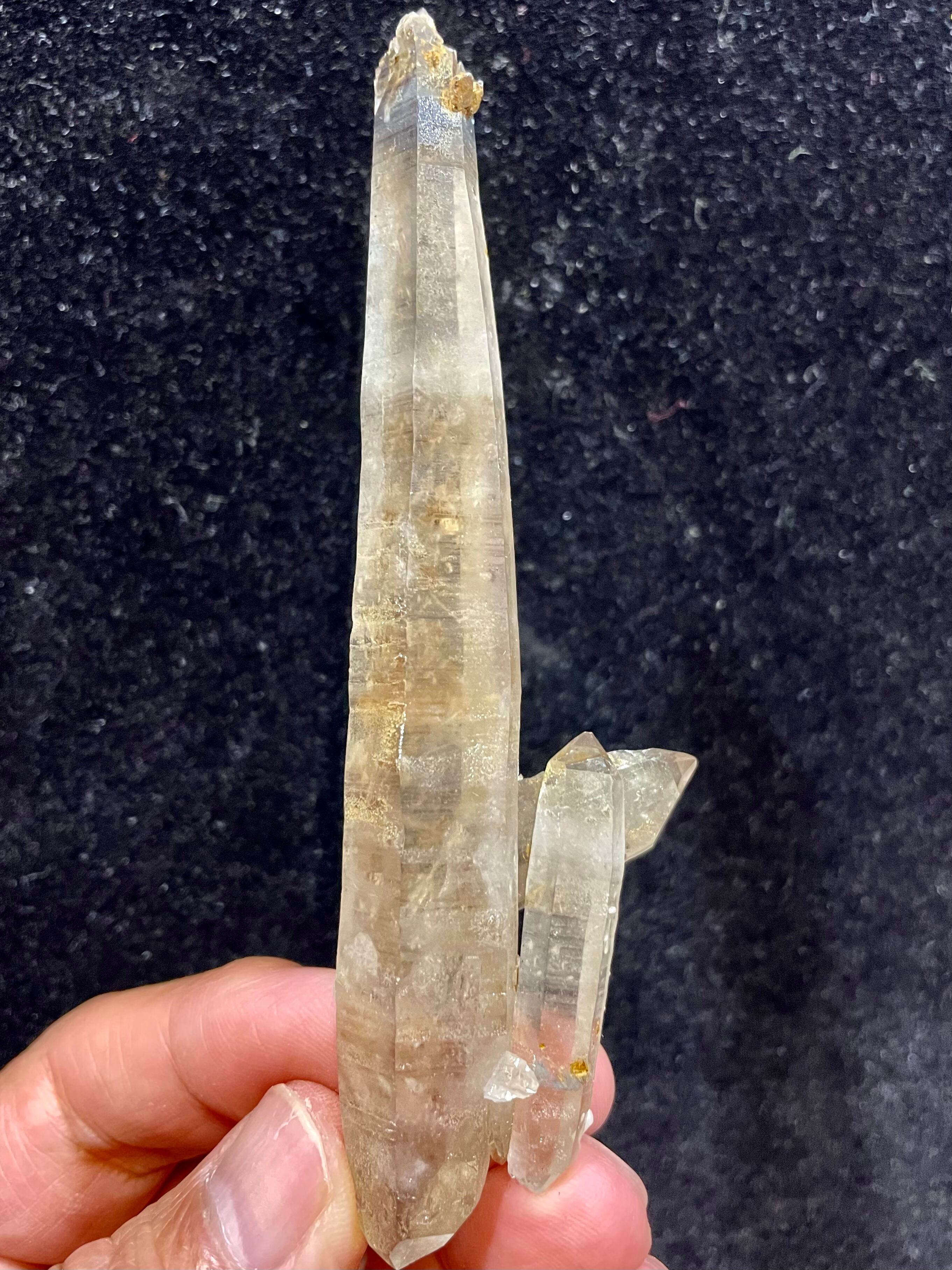 9) マラウイ産スモーキー・クオーツDTクラスター