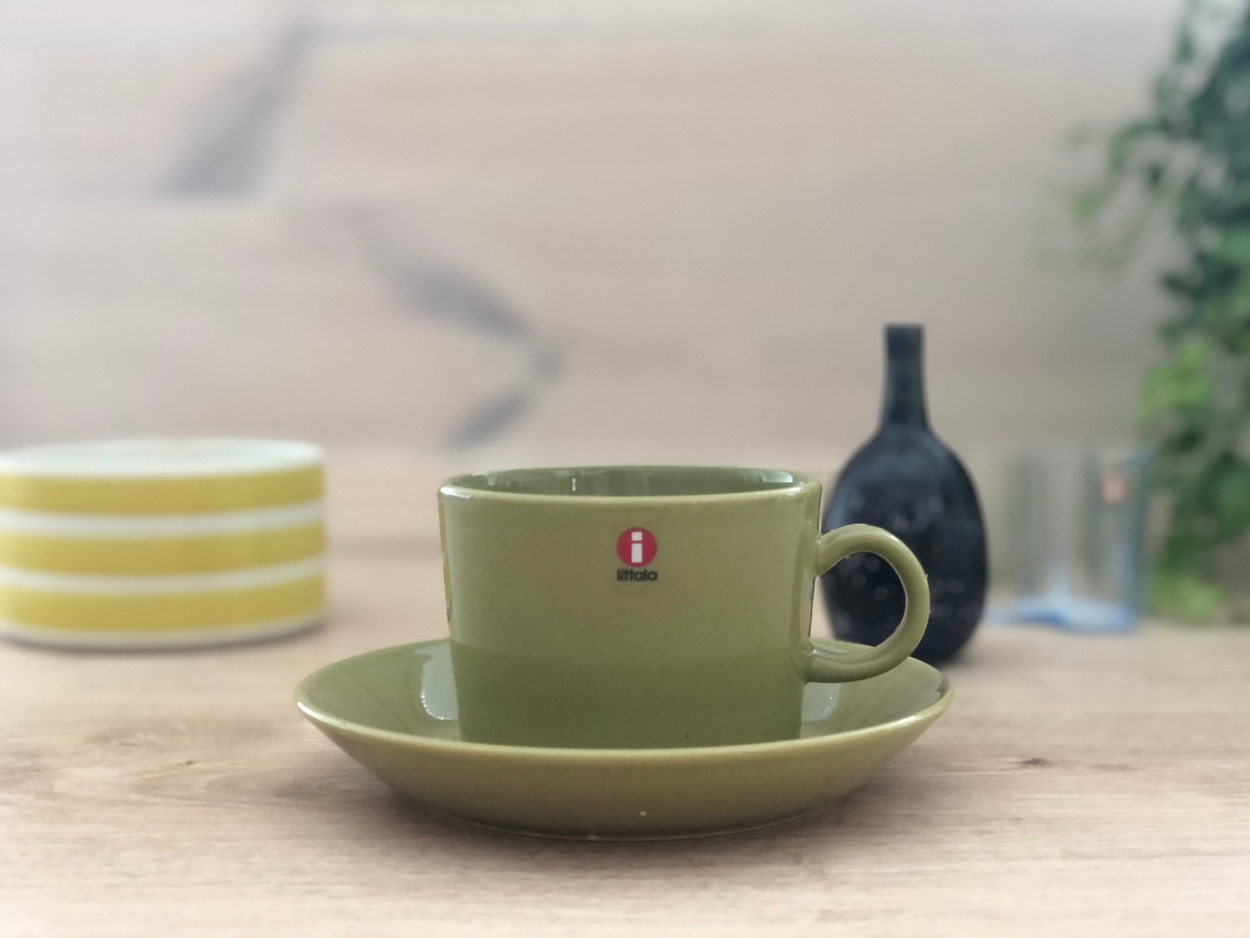 iittala TEEMA C&S olive green | イッタラ ティーマ カップ