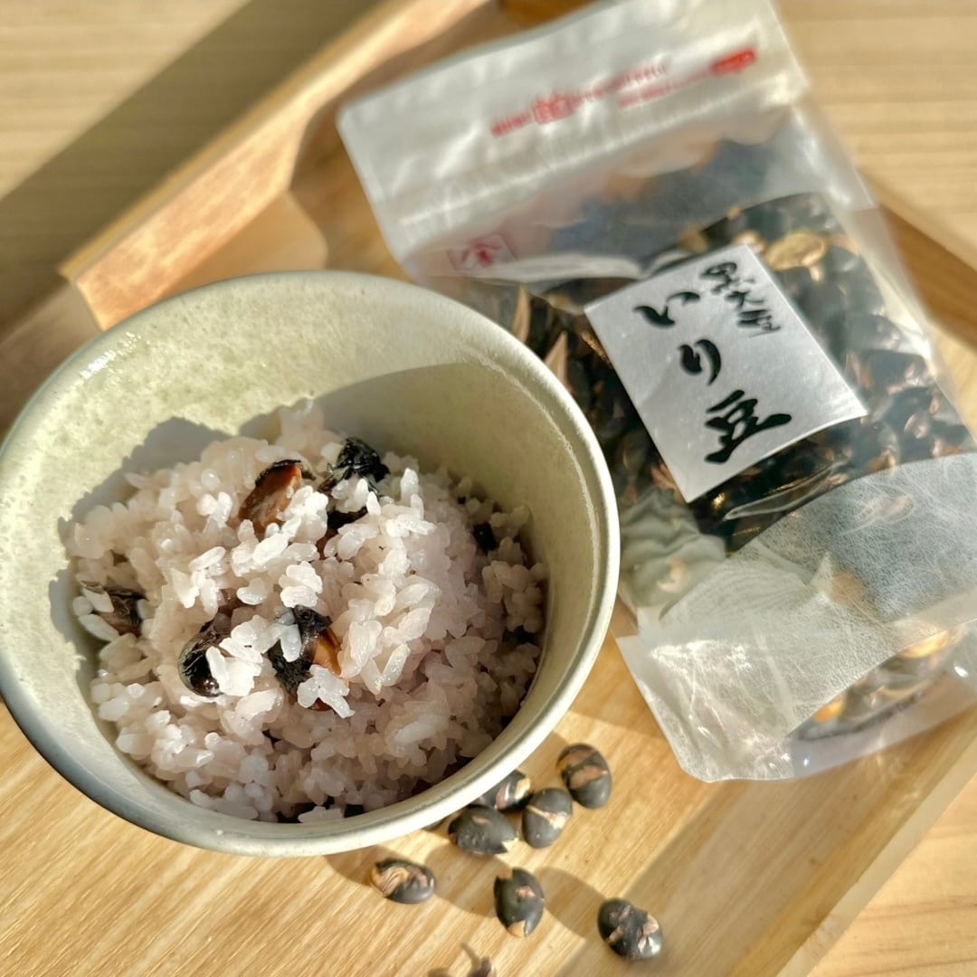 いりまめ 北海道産黒大豆いり豆 120g | 島食品