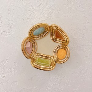 【Rey Yanagimoto】陶器／小プレート（51）