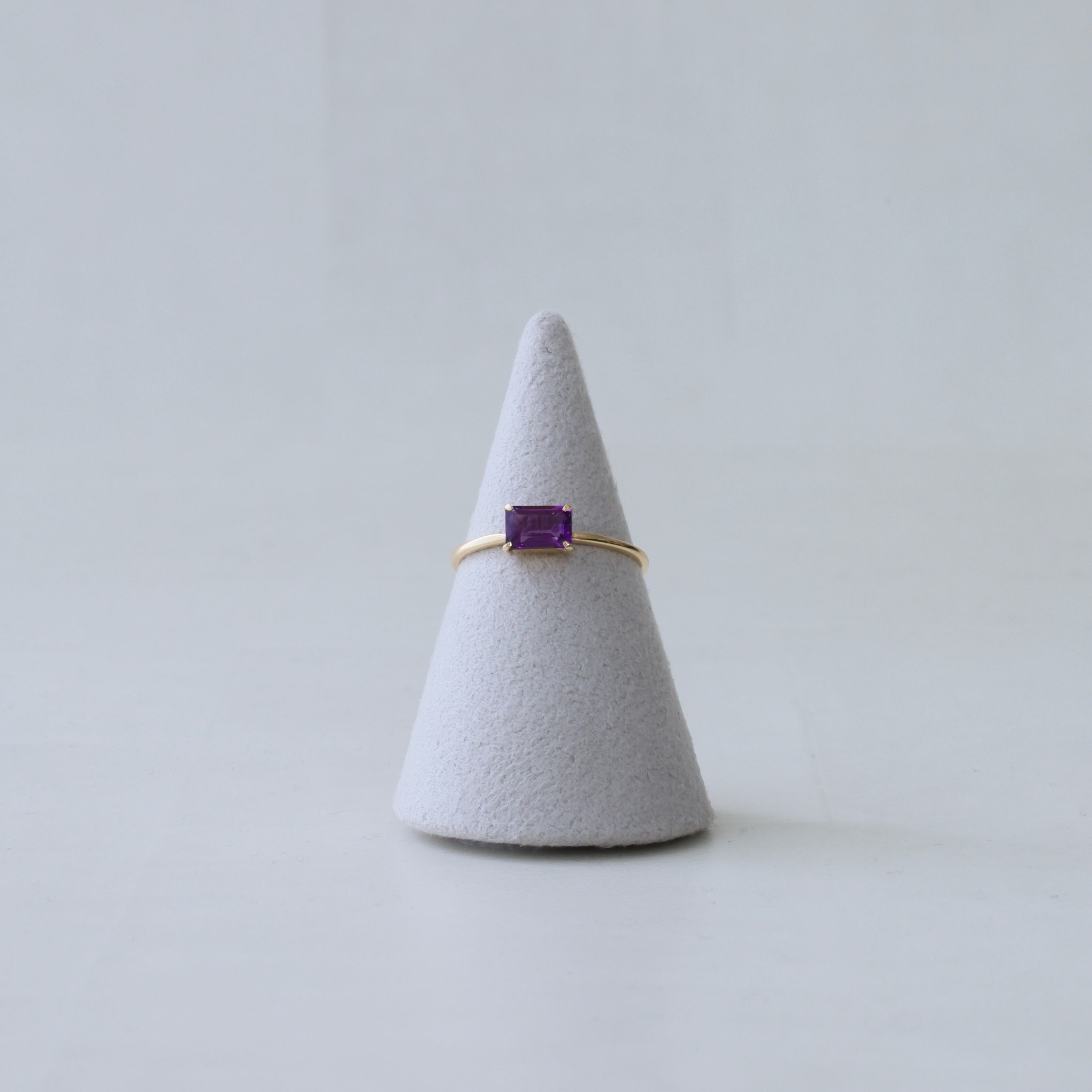 【 Eternal Lilac 】 K10 / K18 Ring Amethyst