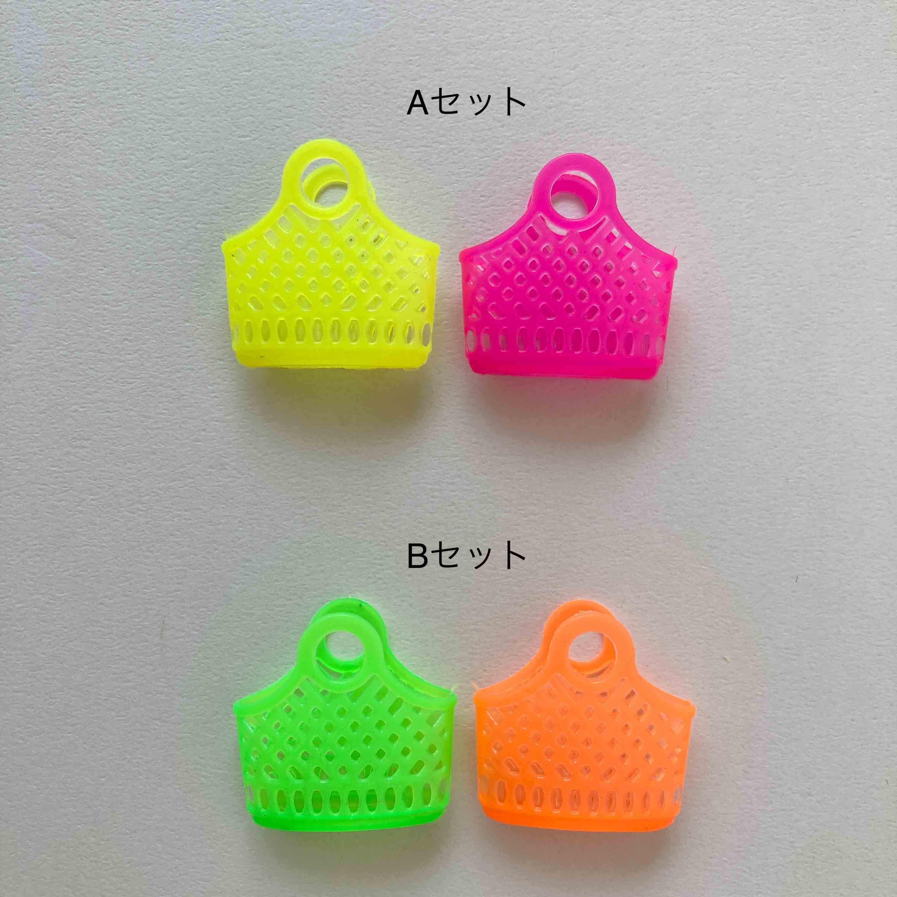 再入荷〉ミニチュア ネオンカラーのカゴバック（2p） | Dua
