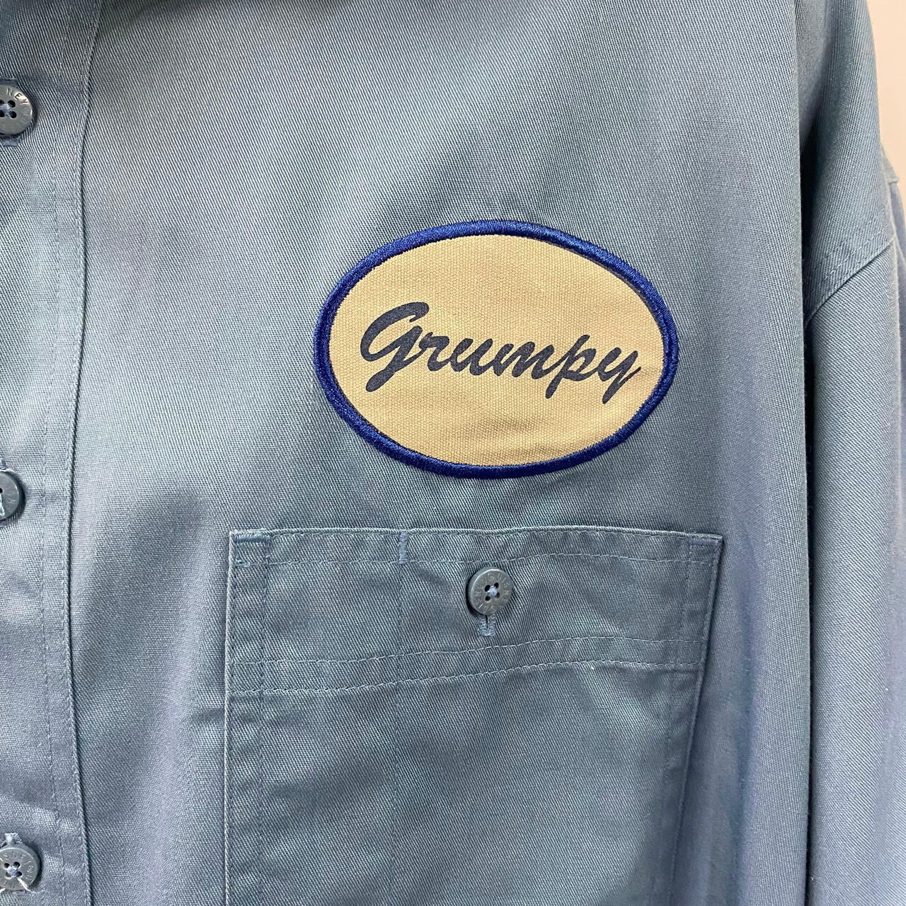 Disney ディズニー GRUMPY グランピー キャラクター バックプリント 