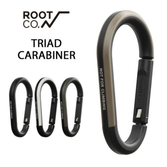 ★30％OFF【ROOT CO.】 GRAVITY TRIAD CARABINER