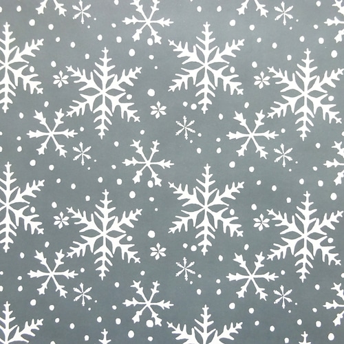 装飾紙 CAMBRIDGE 英国製ペーパー Snowflake 約50x70cm