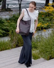 BELTED BUCKET BAG（LARGE）