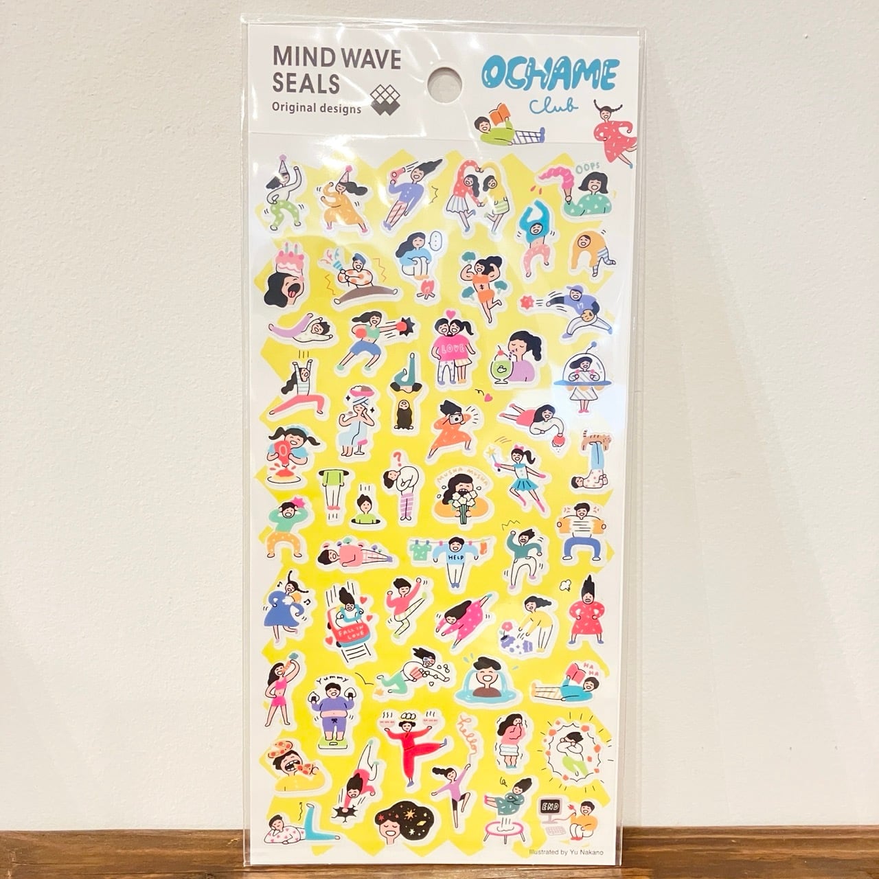 マインドウェイブ おちゃめくらぶ 82371 透明シール ST01