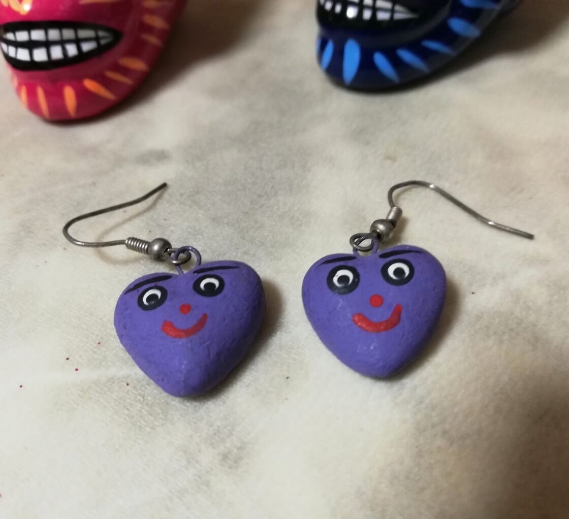 メキシカンハンドメイドピアス(ハート) | Pay ID