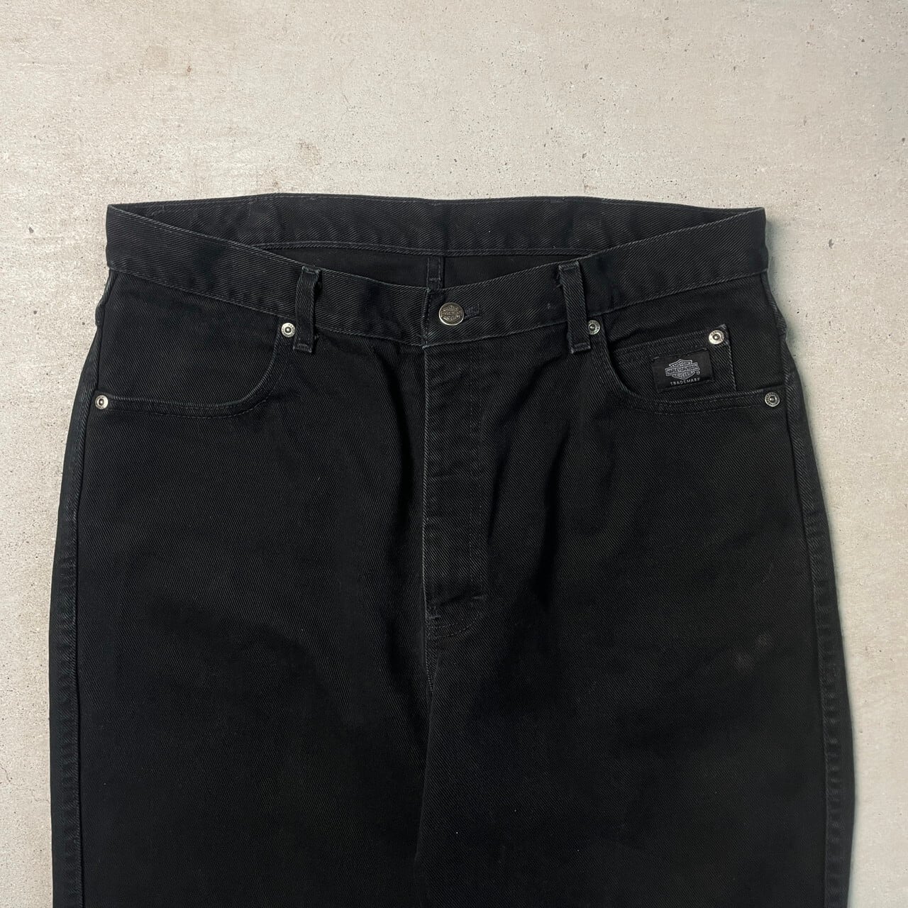 90年代 Harley-Davidson ハーレーダビッドソン テーパード ブラック 
