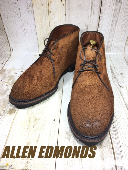 Allen Edmonds アレンエドモンズ スエード チャッカブーツ US9H 27.5cm