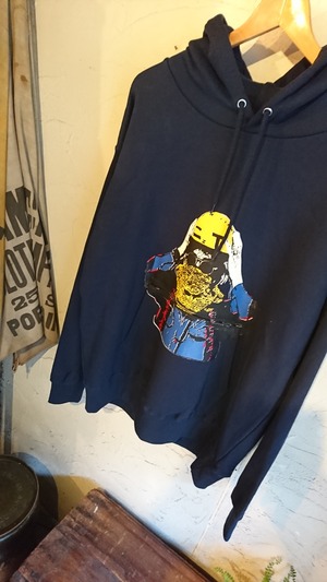 THE GREATEST OF ALLTIME "ZERRY HOODED SWEAT" Navy Color