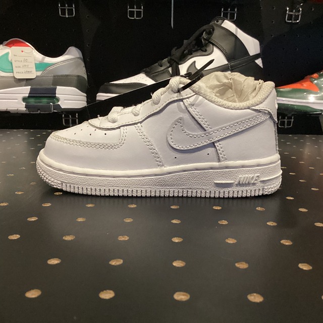 Nike TD Air Force 1 Low LE "Triple White" US8c/14cm