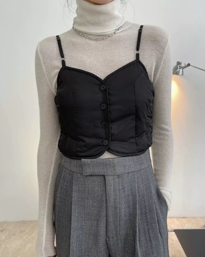 ダウンレイヤードベスト 2color2colorc A0730