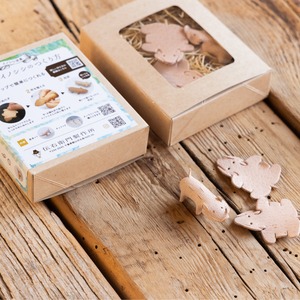 里山のちいさな自由研究 ― イノシシの革からつくるミニイノシシ―