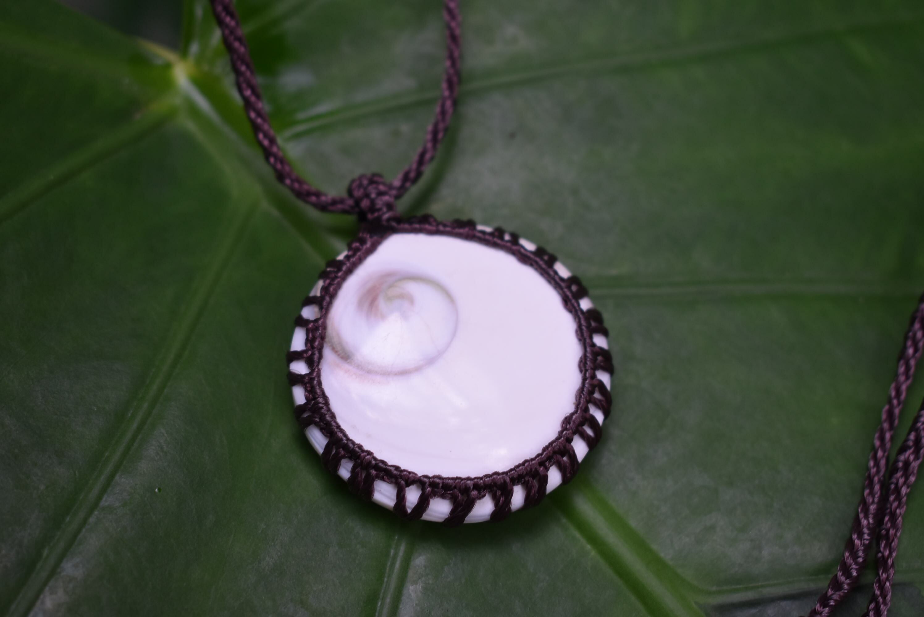 大粒★シヴァアイ シンプルマクラメペンダントsiva001