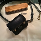 KLW Kyotani Leather Works LW-02-BLK Small Tracker Wallet 　サドルレザー