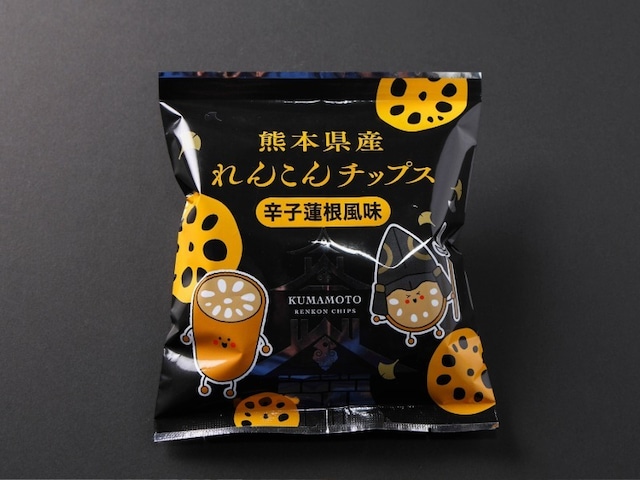 熊本県産れんこんチップス（辛子蓮根風味） 画像