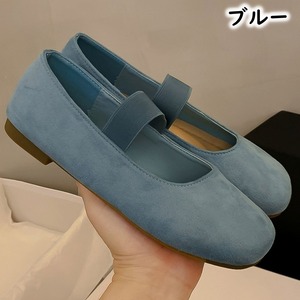 バンド付き フラットシューズ 5col M 250311