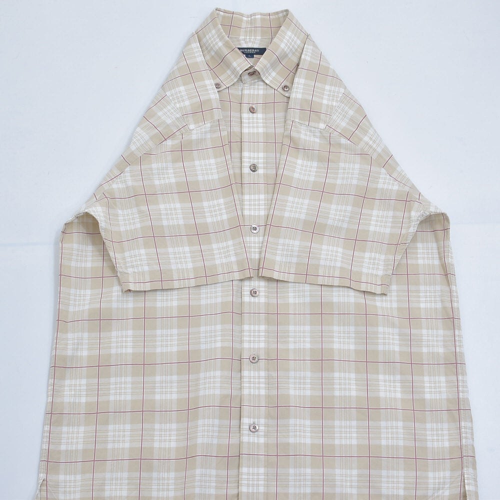 BURBERRY LONDON 日本製 バーバリー・ロンドン チェック ボタン BURBERRY LONDON 日本製 バーバリー・ロンドン チェック ボタン