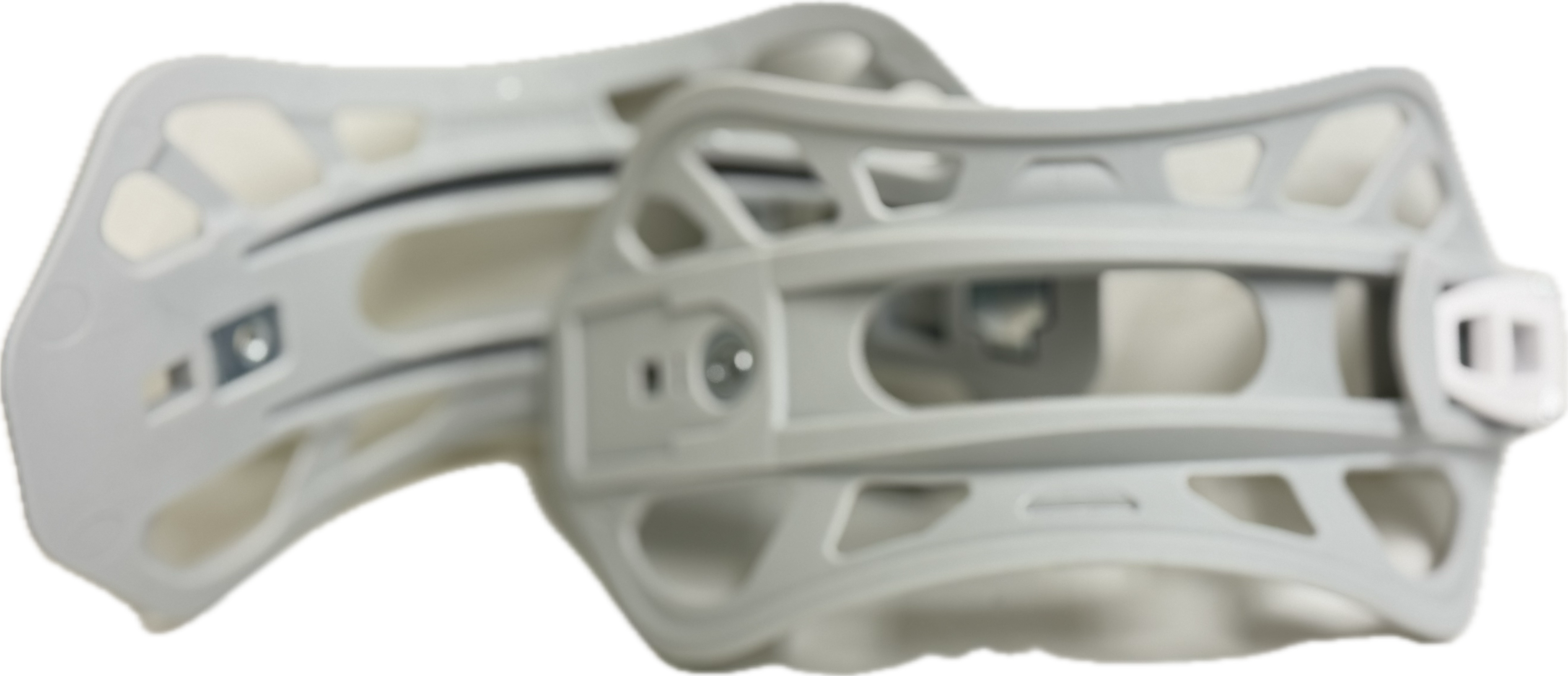 AS-4・ANKLESTRAP white/grey 24-25まで全サイズ共通・25-26 M/Lサイズ (1ペア販売)