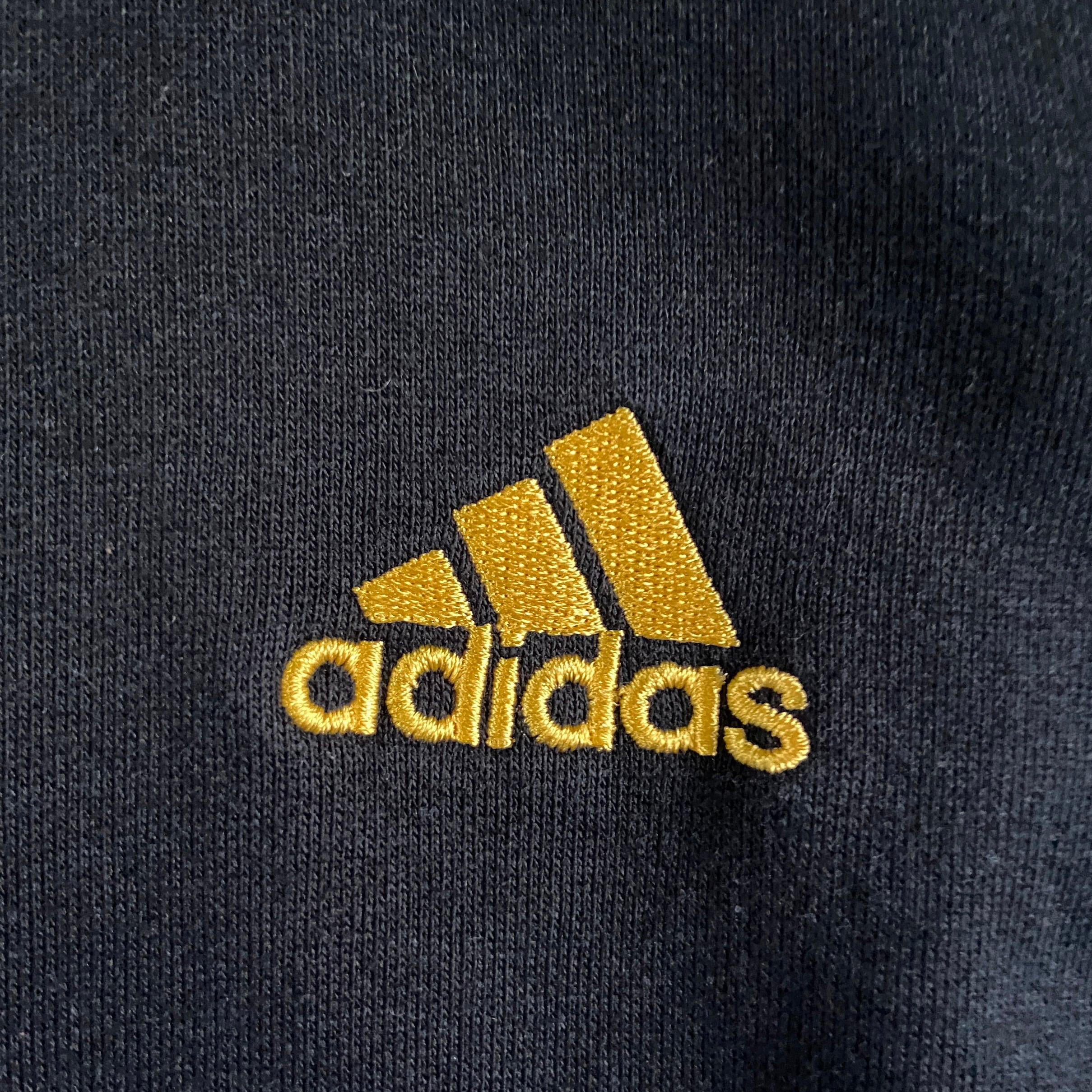 adidas 00s ロゴ刺繍 3ライン ラスタカラー  ジャージ