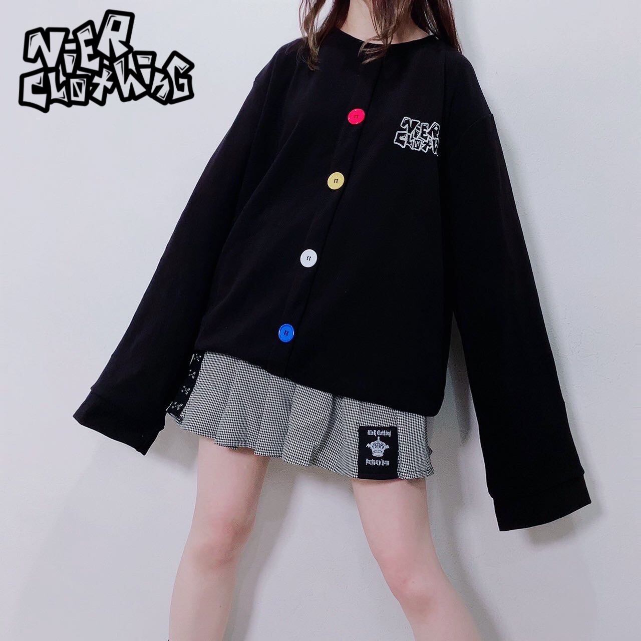 T-ポイント5倍】 NieR BIG SILHOUETTE WIDE袖 ZIP OUTER tbg.qa