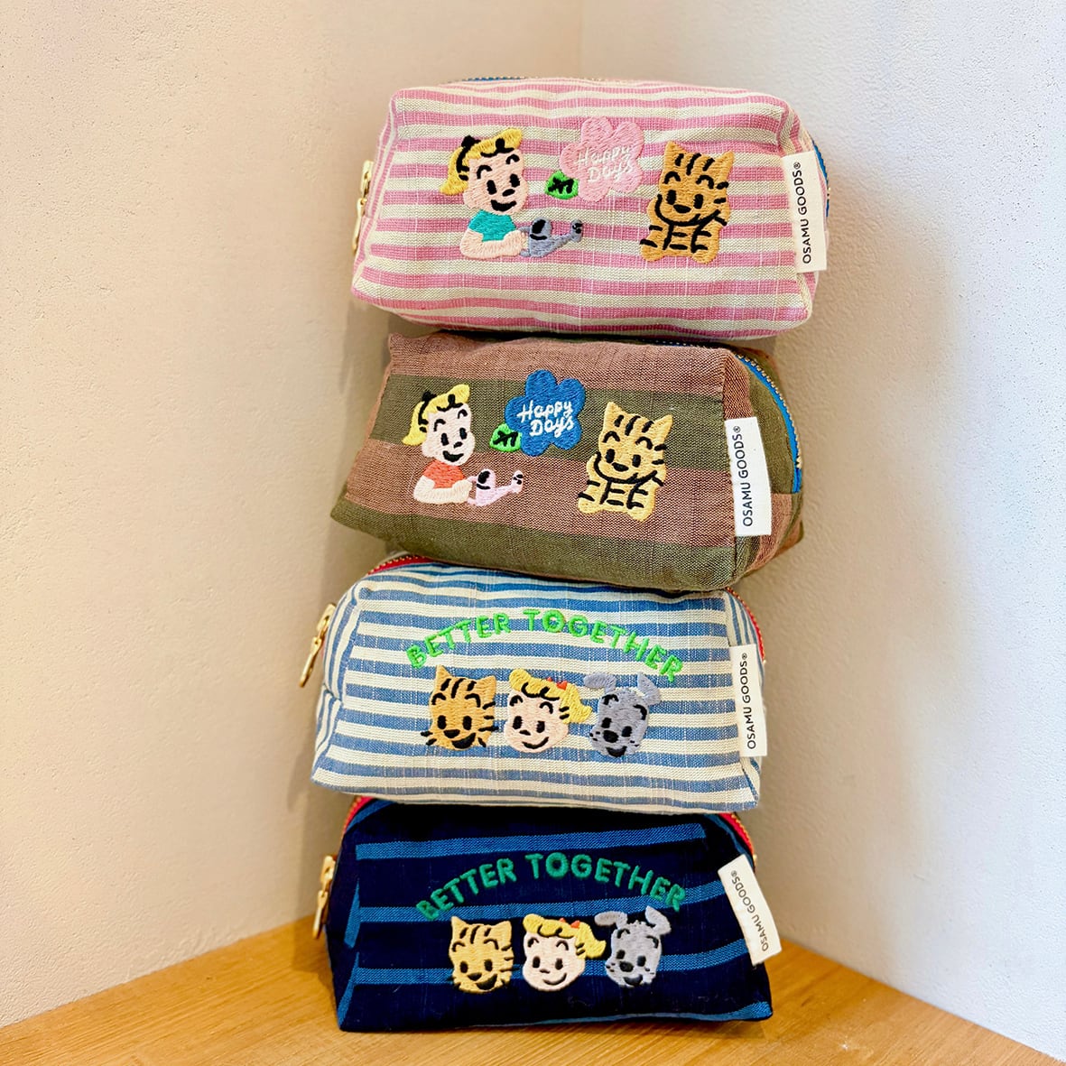 OSAMU GOODS_HARAPPA 山ポーチ