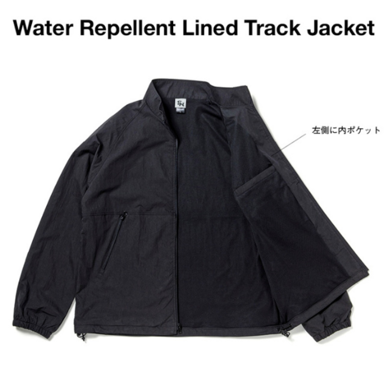 CODENAME "Arch Logo" Track Jacket (Black/Cream) - 10