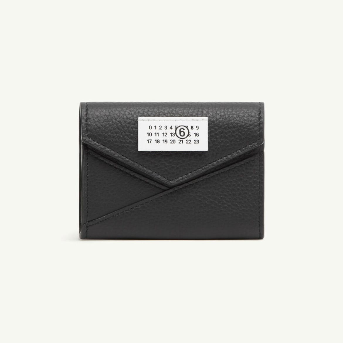 MM6 maison margiela/6flap wallet《gray・black》 | Coffee