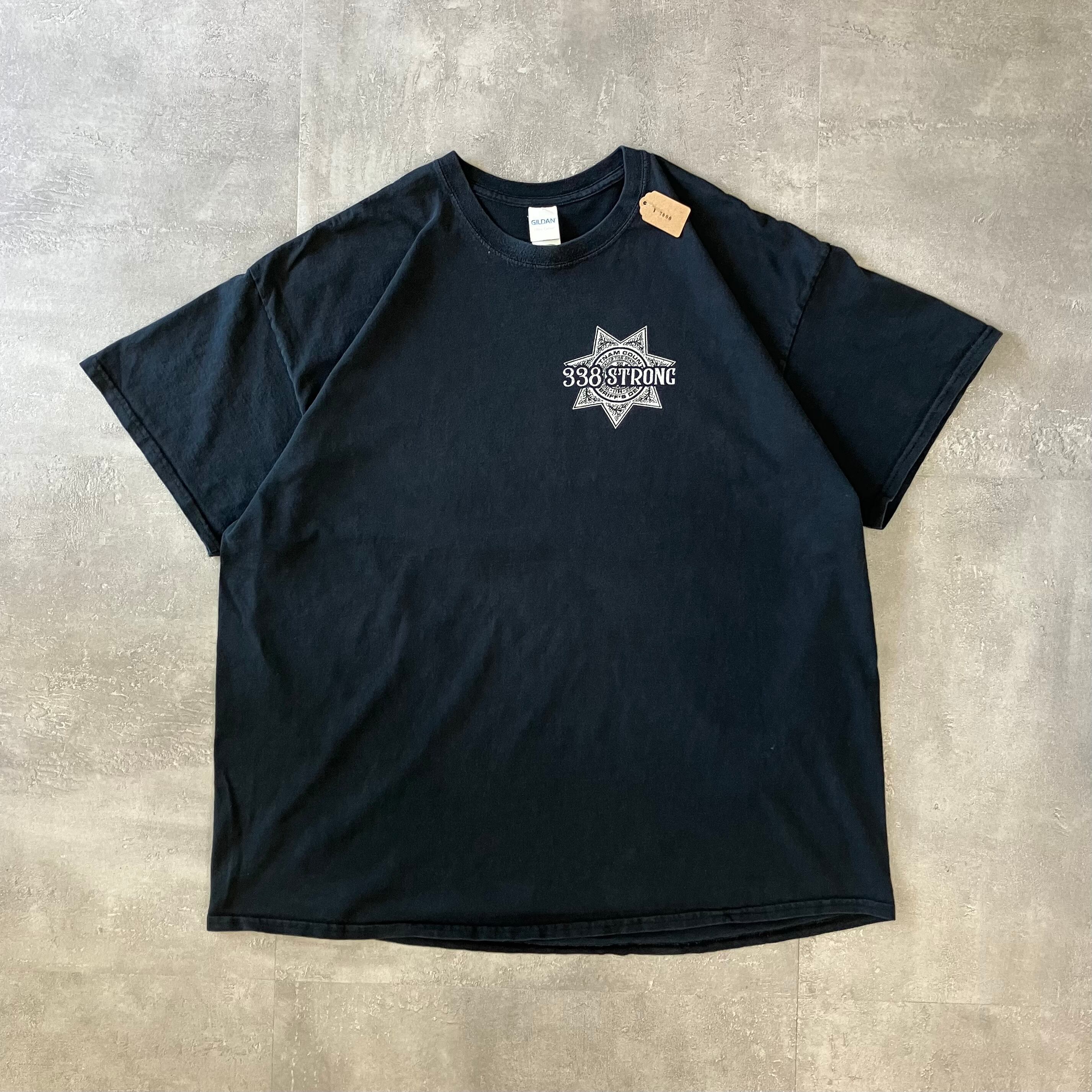 GILDAN 00s プリントTシャツ 両面プリント XXL No.2980