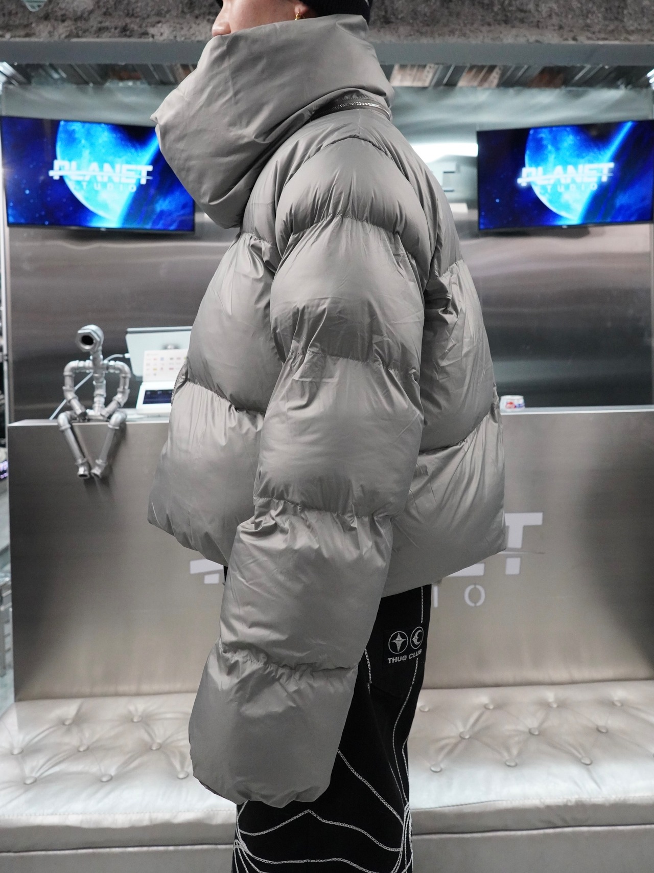 【PEOPLESTYLE】thick neck down jacket