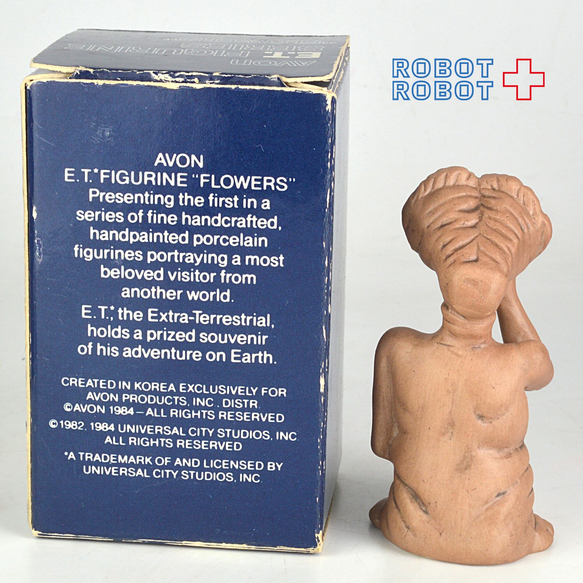 AVON E.T. 陶器製フィギュリン 箱付 | ROBOTROBOT