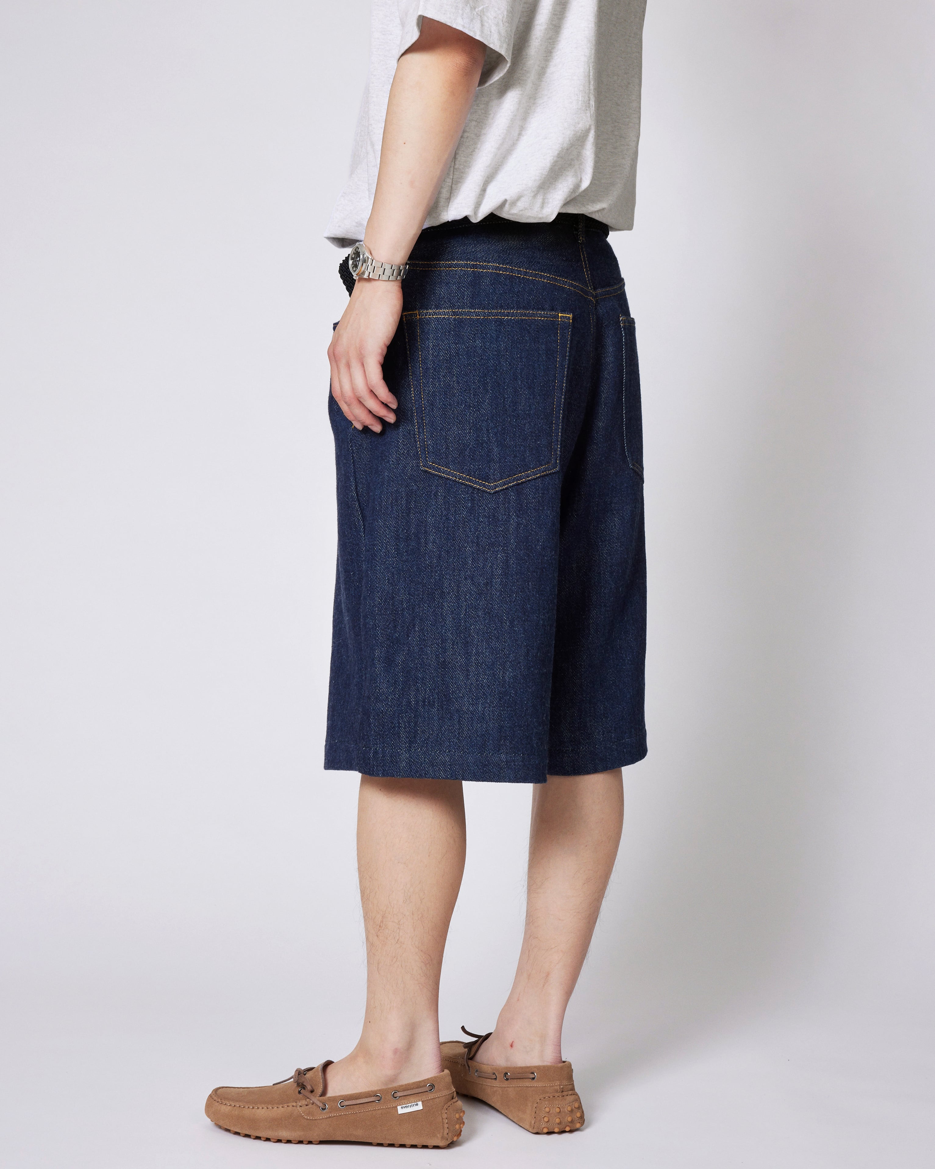 everyone soft denim shorts (INDIGO) | everyone